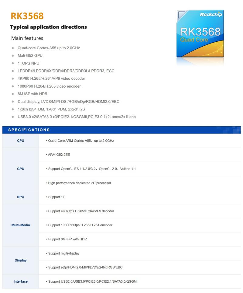 What is the RK3568 som?